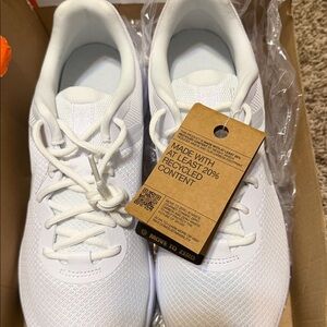 New in Box! Nike Revolution 6 NN Running Shoes - All White - Men's US 12
